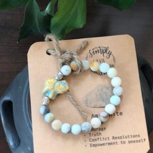 Amazonite with Thai Elephant